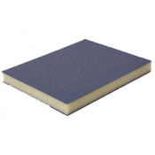 KOVAX Губка абразивная двухсторонняя  123x98x13мм KOVAX 2*2 Superfine Blue Р240-400