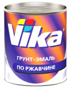 VIKA Грунт - эмаль по ржавчине (сигнальный желтый) (0,9л) RAL 1003