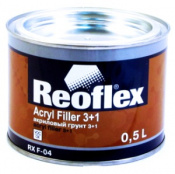 REOFLEX Грунт 3:1 акрил., (белый) (0,5л/0,17л)