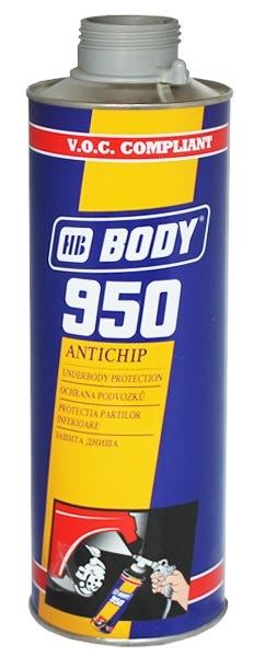 BODY 950  Антигравий 1л (серый)