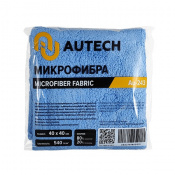 AUTECH Микрофибровая салфетка Profi-MicroFasertuch 40*40см, СИНЯЯ. Au-243