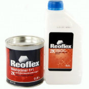 REOFLEX Грунт 2К Протравливающий 1+1, (желтый) 0,8л+0,8л (кислот.отверд.)