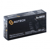 AUTECH Сверхпрочные резиновые перчатки, нитриловые, оранж, 50 шт. 8гр. Размер XXL ЧЗ