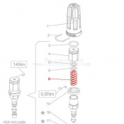HAWK/TOR K-1520B3/K-1525B3 Пружина для 278