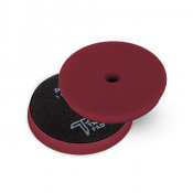 ZviZZer Thermo Pads SOFT БОРДОВЫЙ, Полировальный термостойкий поролоновый  круг мягкий 8 kPa. 140/20/125мм