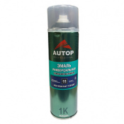 AUTOP №11 Эмаль ЧЕРНАЯ ГЛЯНЦЕВАЯ алкидная 650 ml.