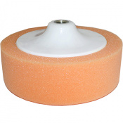 FORES Полировальный круг на резьбе М14, Orange,150Х45 (УНИВЕРСАЛЬНЫЙ)