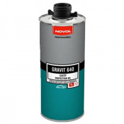NOVOL GRAVIT 640 ML Антикор для защиты закрытых профилей кузова (1л). ЧЗ