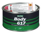 BODY Шпатлевка 617 (1,8кг) NANO FIBER POLYESTER FILLER Стекловолоконная PROLINE 2К