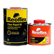 REOFLEX Лак UHS (1л/0,5л) СУПЕРБЫСТРЫЙ 2:1/отв. C90