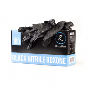 RoxelPro Перчатки нитриловые ROXONE черные (XL) 100шт/упак