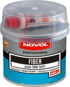 NOVOL Шпатлевка Fiber MIKRO 0,5кг Стекловолоконная (зеленая)