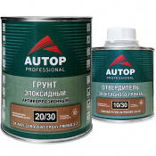 AUTOP Антикоррозионный эпоксидный грунт 3:1 светло-серый (0,75+0,25л)(Просроченный)...