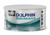 U-POL Шпатлевка быстросохнущая легкошлефуемая DOLPHIN MULTI ADVANCE, зеленая/ банка/ 1.5 кг