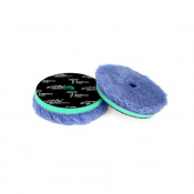 ZviZZer Thermo Hybrid Wool 1шт. Гибридный меховой круг для эксцентриковой машинки на жёстком поролоне 125мм (140/15)