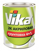 VIKA Грунт 4:1 серый (1,2кг/0,19кг) HS