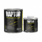 U-POL Грунт эпоксидный антикоррозийный RAPTOR 2:1, серый, банка, (1 л + отв. REPH/500),,,
