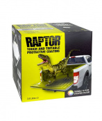 U-POL RAPTOR ( набор. 3,8л) (БЕСЦВЕТНЫЙ) Защитное покрытие высокопрочное 2К + пистолет GUN/1