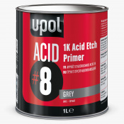 U-POL Грунт (БАНКА 1л) ACID #8 протравливающий (серый)