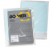 BOOMER 805031/3 W SON 30 Нетканые салфетки для обезжир.целлюлоза/полиэстер, 73г/м²,32x36см,бирюз.30шт/уп