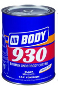 BODY 930 (банка 1кг) Антикорозийный состав под кисть на основе битума